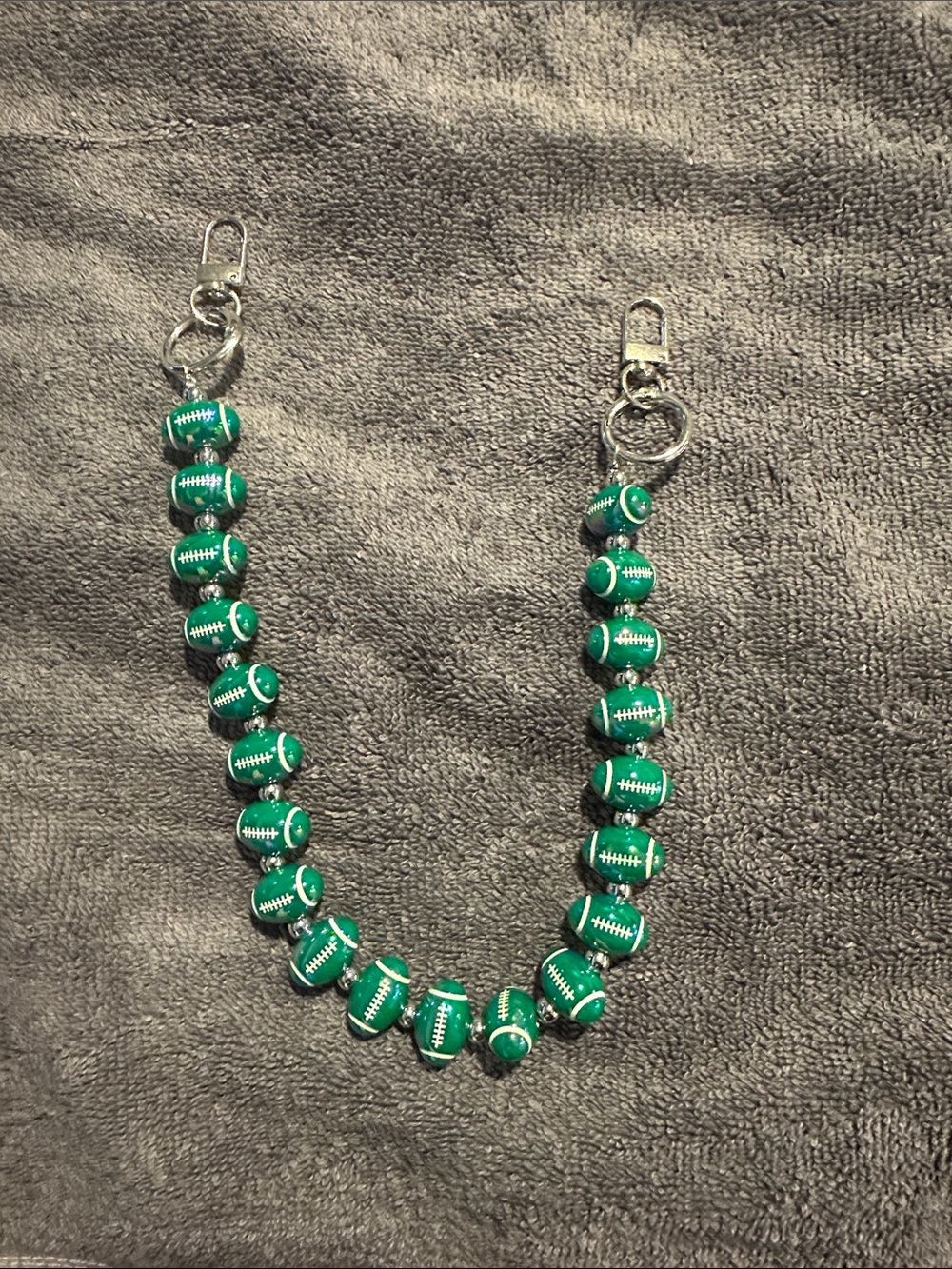 Green Football Bead bag - Women Accessories